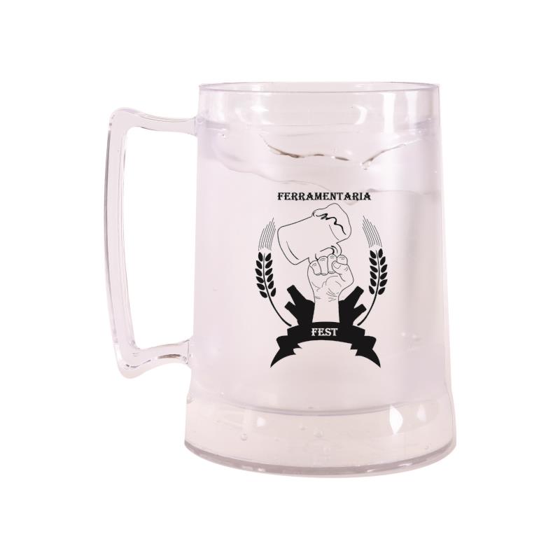 Caneca de Gel Personalizada 1 Cor - 450ml