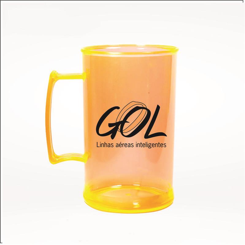 Caneca de Acrlico 430ml -  Silk  1 cor